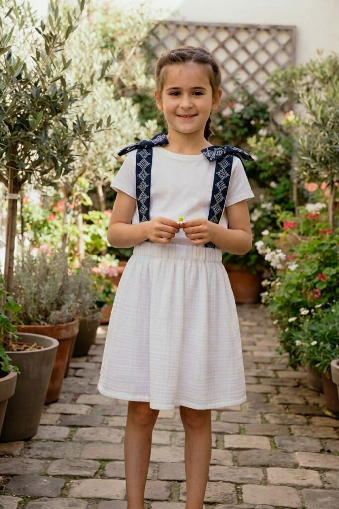 robe qui grandit avec l'enfant